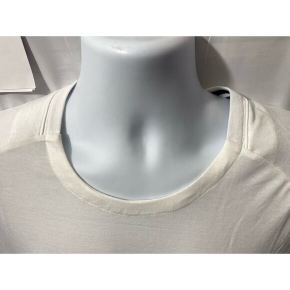 Vivint Employee White Shirt Men's XL White Drop T -Spandex blend stretch- - Picture 10 of 12